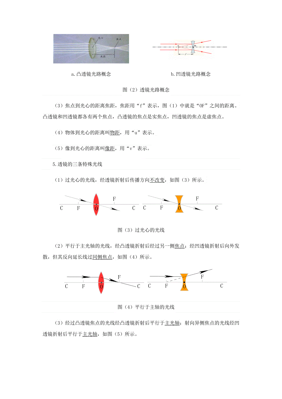 2020-2021学年八年级物理寒假辅导讲义 专题05 透镜及其应用（含解析）（新版）新人教版.docx_第2页