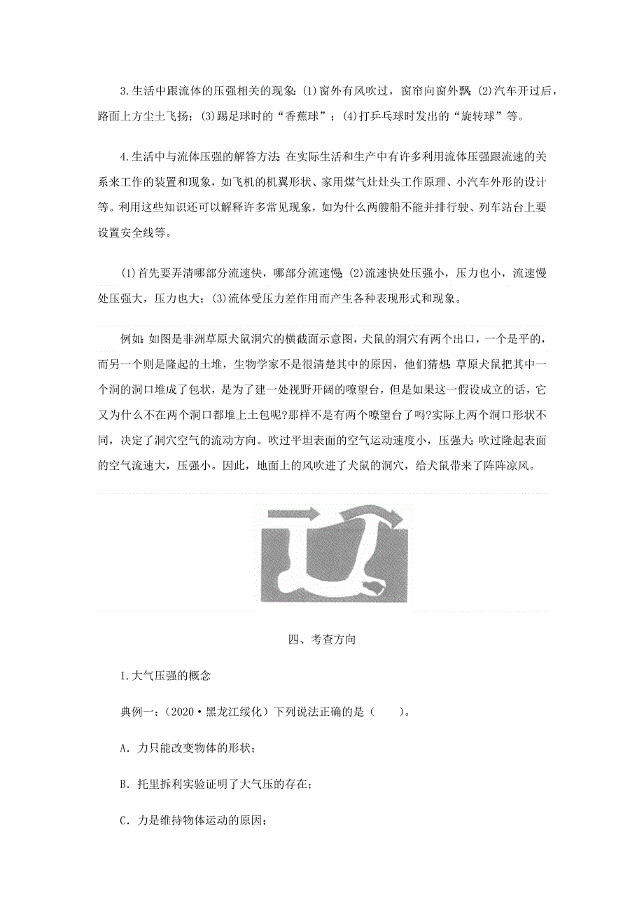 2020-2021学年八年级物理寒假辅导讲义 专题16 流体压强与流速关系（含解析）（新版）新人教版.docx_第2页