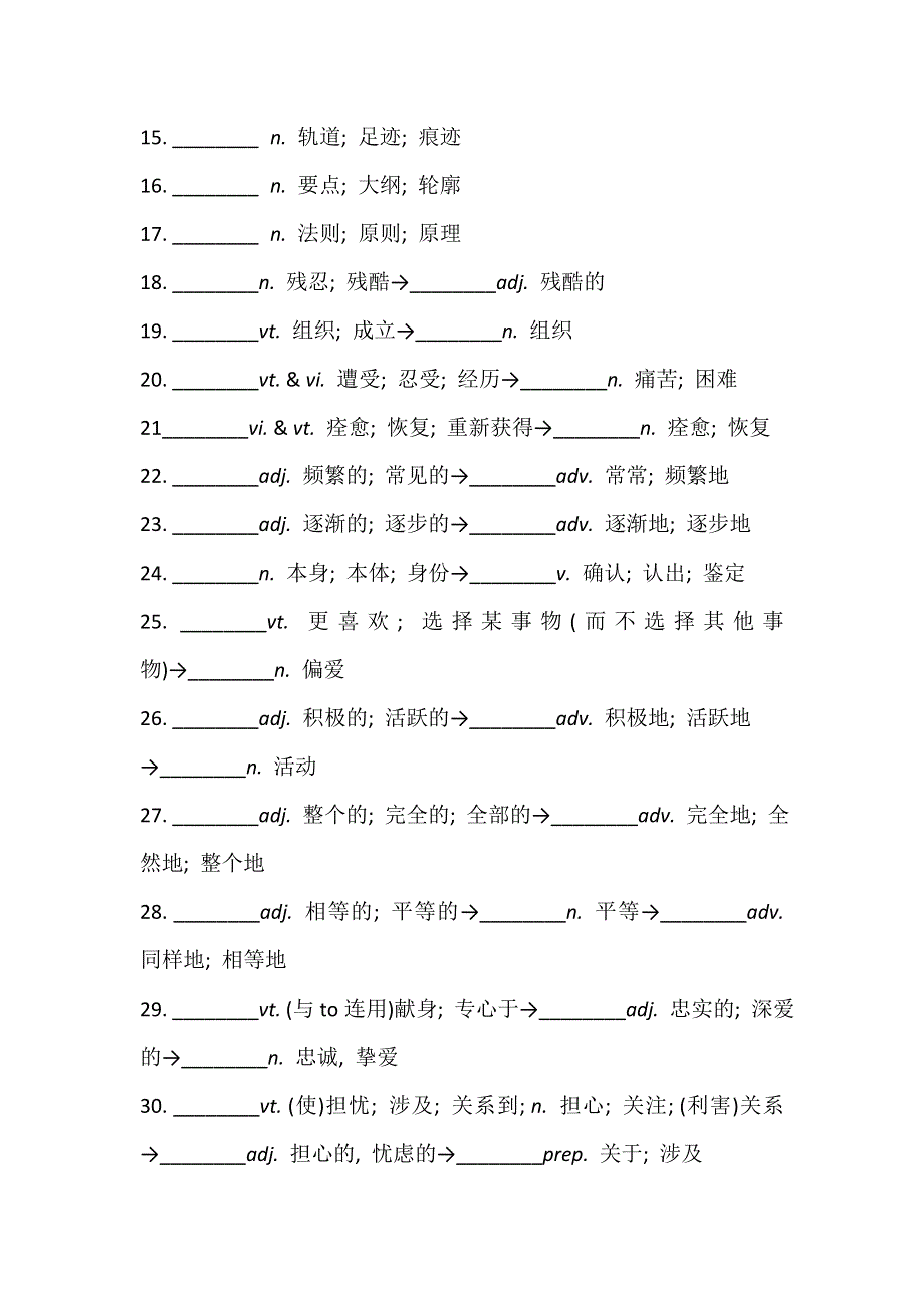 《世纪金榜》2016届高三英语二轮复习教材知识回顾 WORD版含答案.doc_第2页