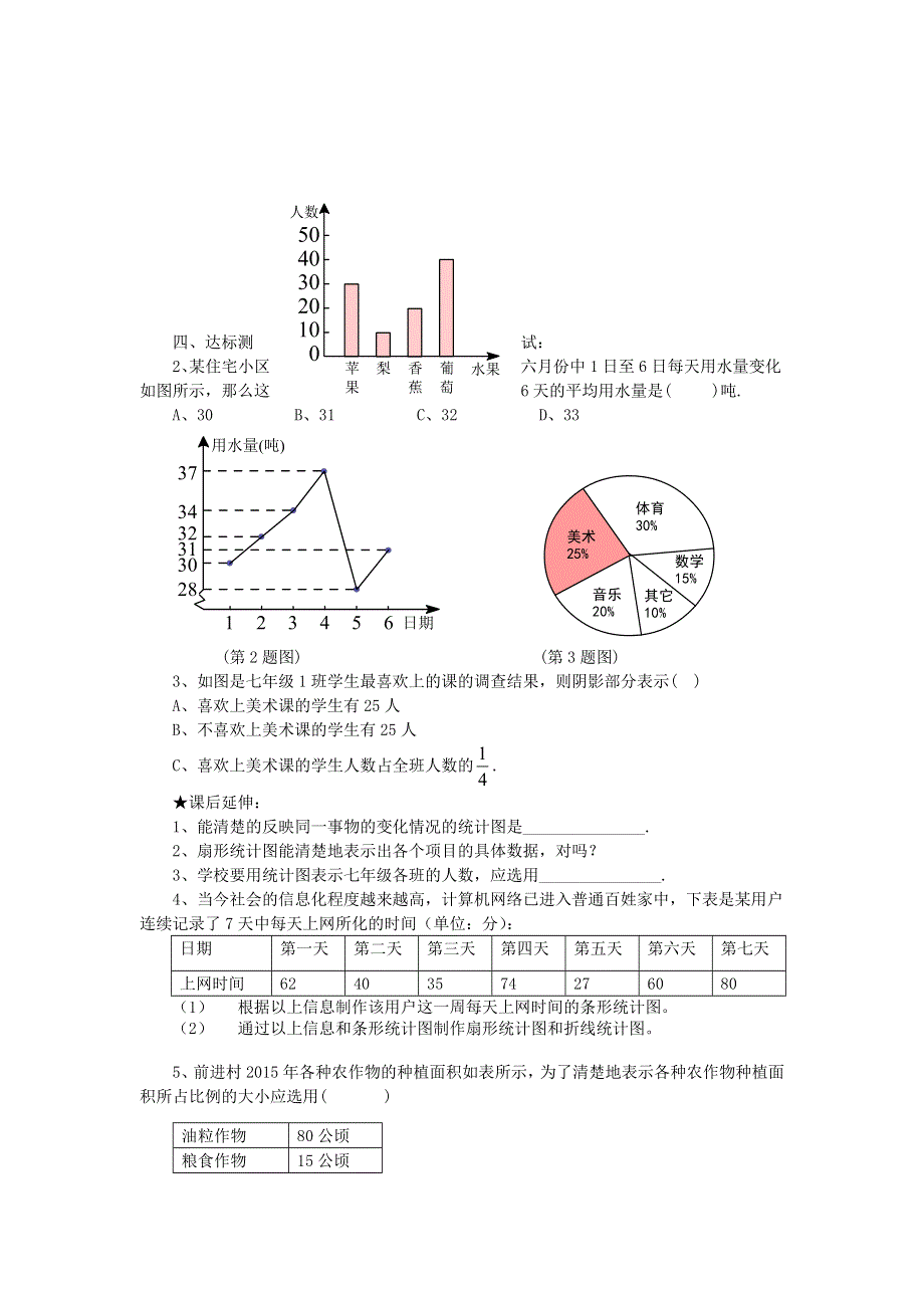 2022七年级数学上册 第4章 数据的收集整理与描述4.doc_第2页