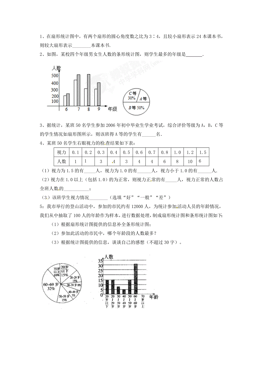 2022七年级数学下册 第10章 数据的收集、整理与描述10.1 统计调查10.1.2调查（分层抽样调查）学案（新版）新人教版.doc_第2页