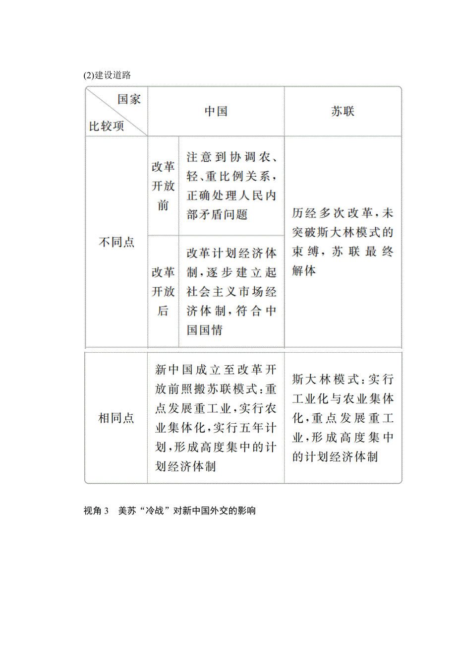 2020历史通史版大二轮专题复习冲刺教师用书 习题：三 信息文明时代的世界和中国 WORD版含解析.doc_第3页