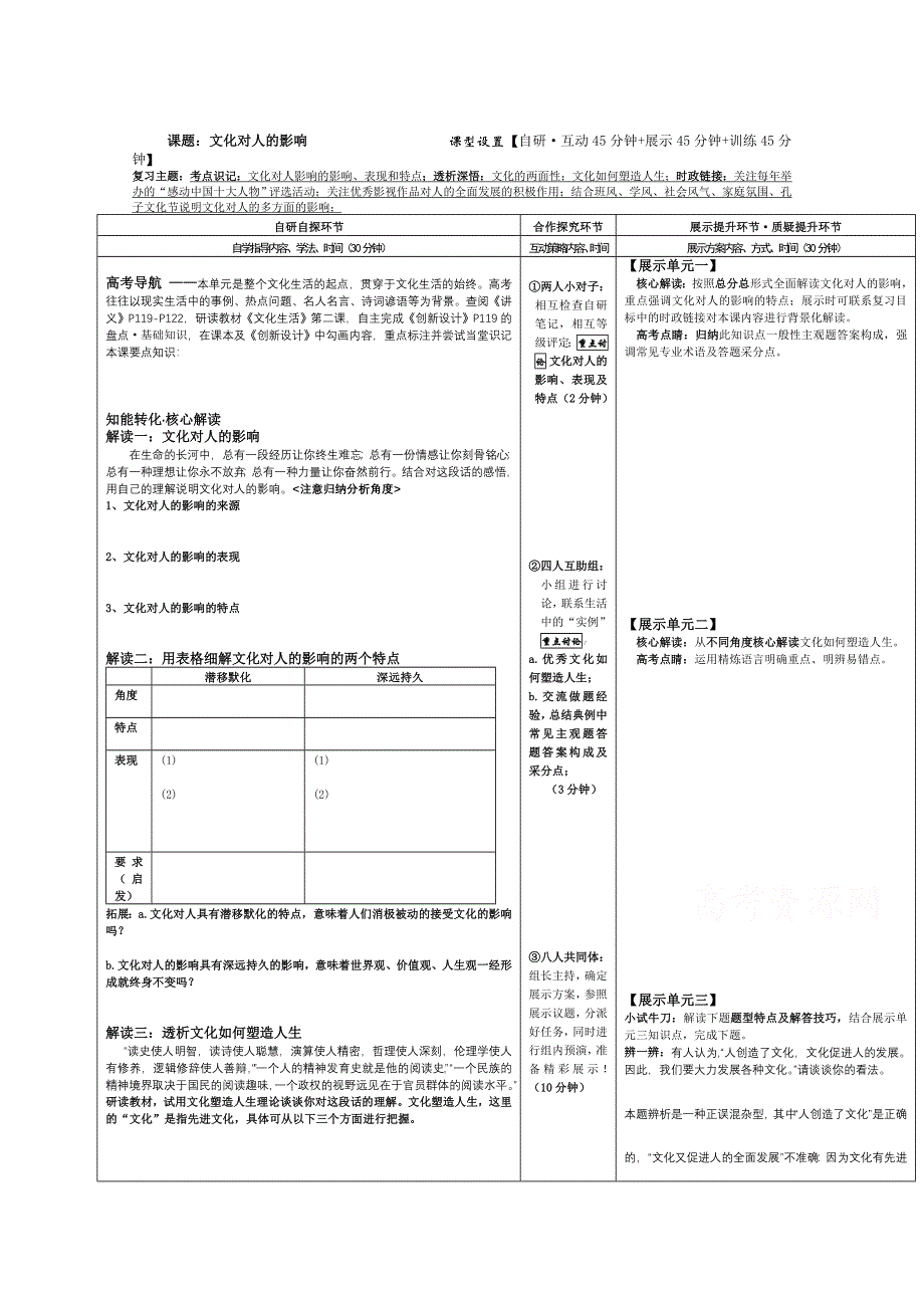 2015年高考政治学科一轮专项复习资料12WORD版含答案.doc_第1页