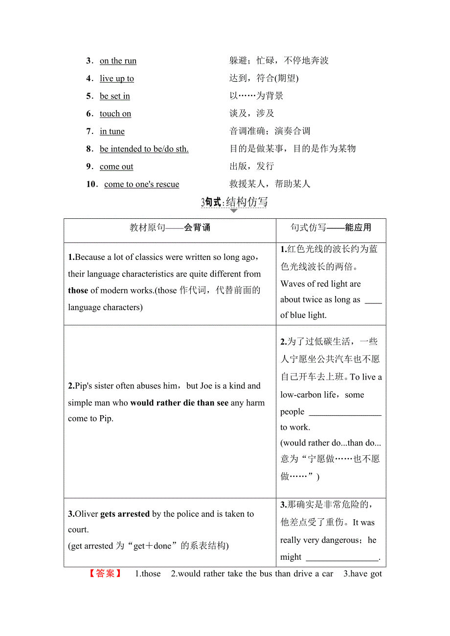 2018届高三英语译林牛津版一轮复习教师用书：第1部分 选修8 UNIT 1　THE WRITTEN WORD .doc_第3页