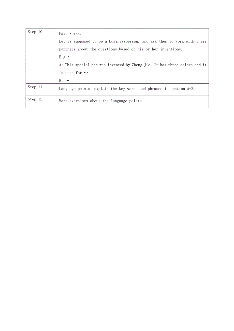 2021九年级英语全册 Unit 6 When was it invented Section A-2 教案设计（新版）人教新目标版.doc_第2页