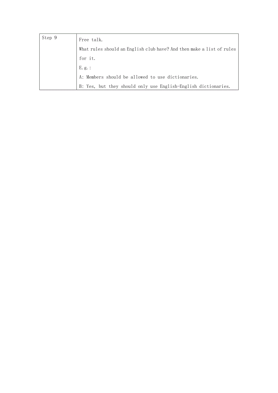 2021九年级英语全册 Unit 7 Teenagers should be allowed to choose their own clothes Grammar Focus 教案设计（新版）人教新目标版.doc_第2页