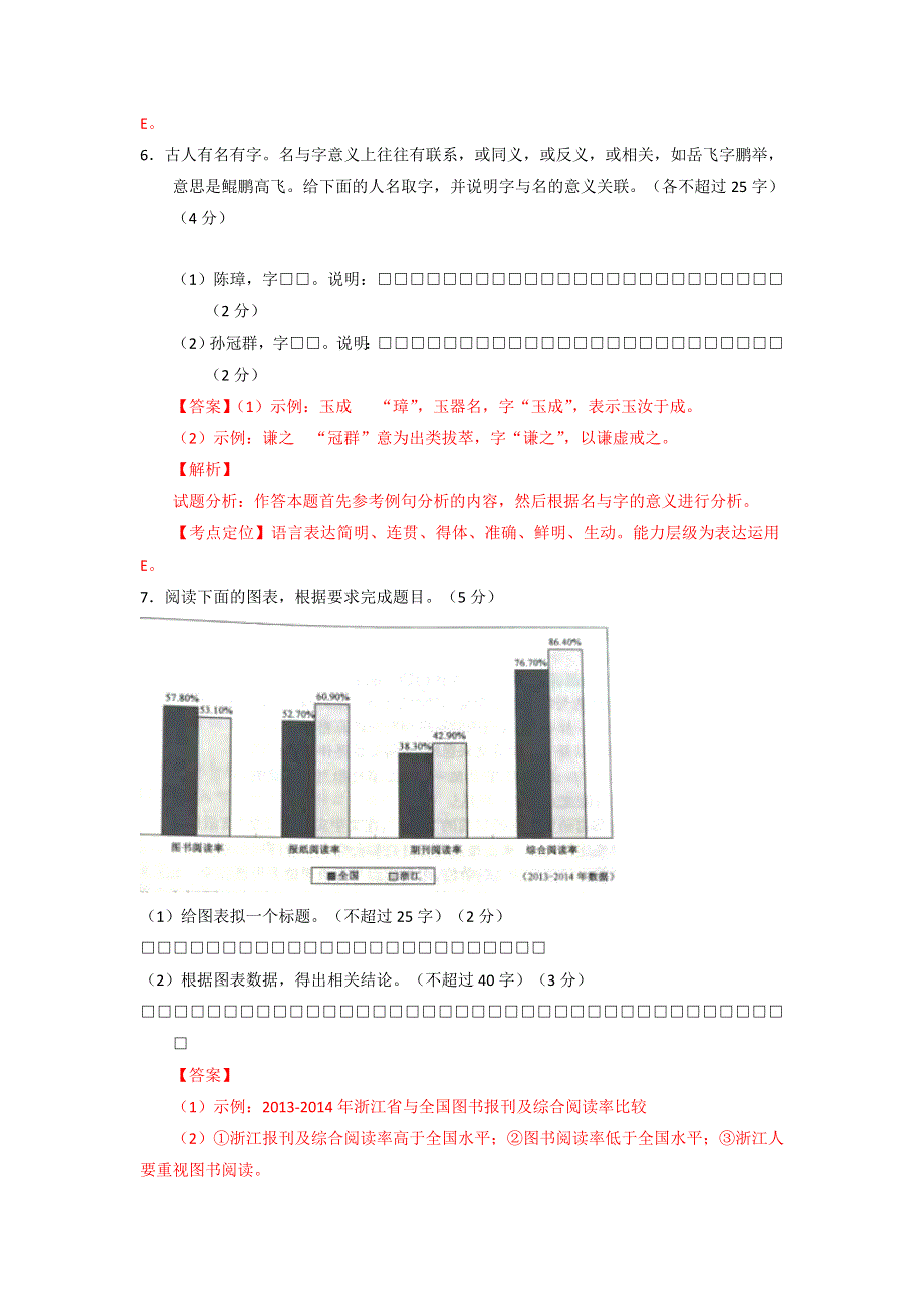 2015年高考真题——语文（浙江卷） WORD版含解析.doc_第3页