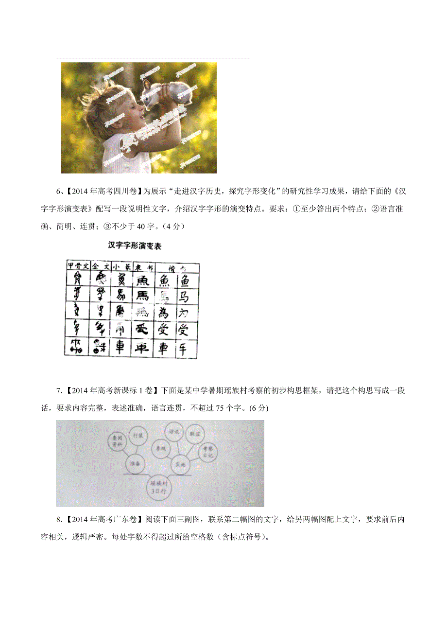 2015年高考语文一轮复习精品教学案：专题10 图文转换（原卷版）.doc_第3页