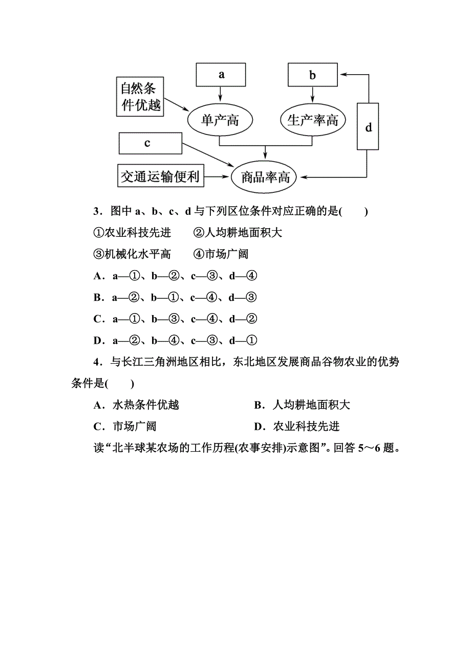 2020-2021学年人教版地理必修2课后作业：3-2 以种植业为主的农业地域类型 WORD版含解析.DOC_第2页