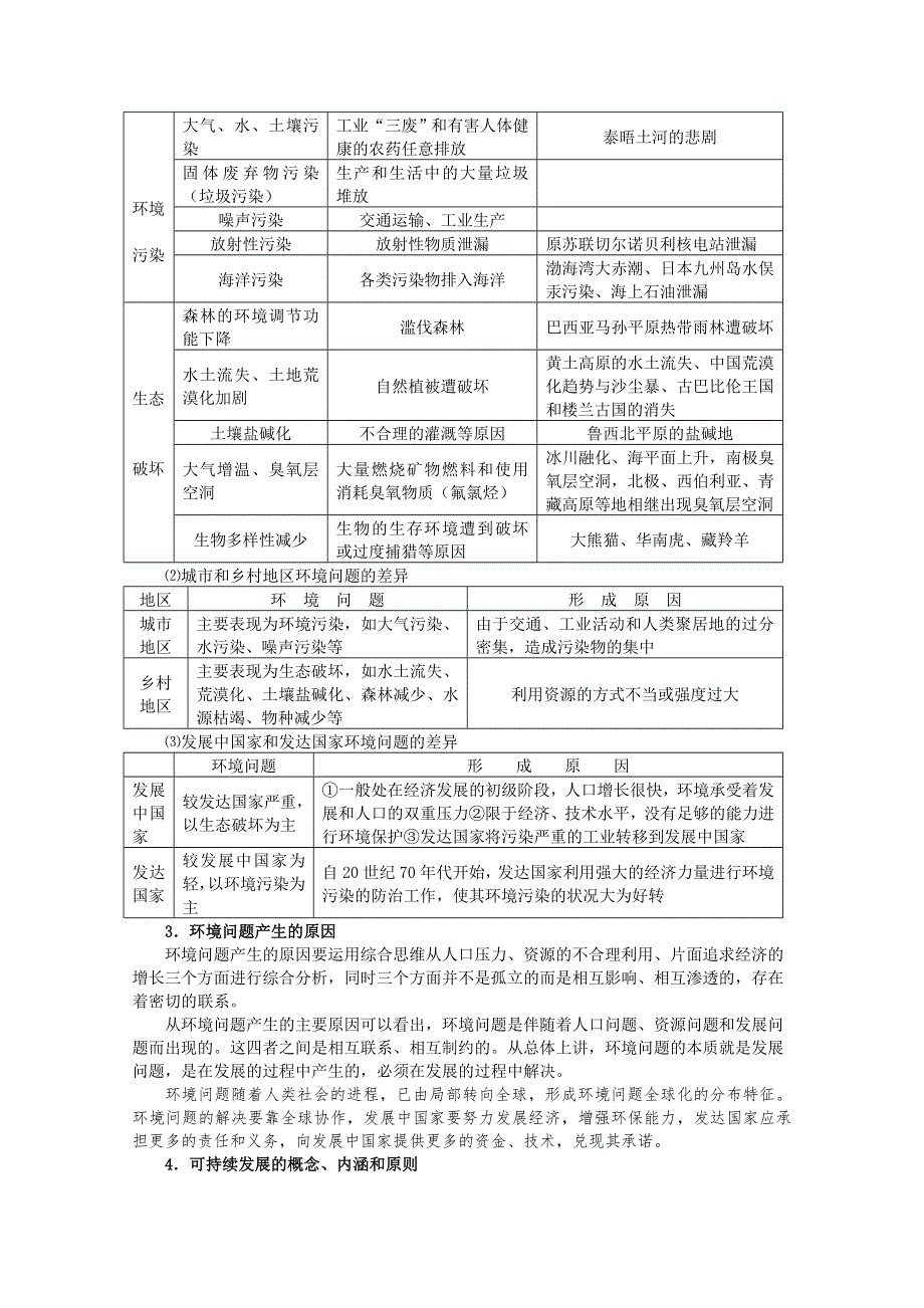 2011高考地理二轮复习【专题8】环境问题与国土整治.doc_第2页