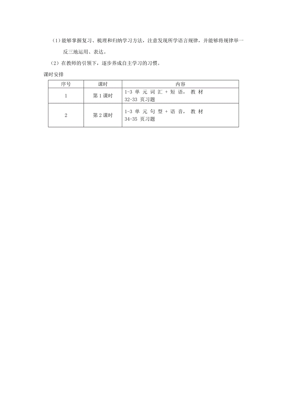 2022三年级英语下册 Recycle1单元教学总览 人教PEP.doc_第2页