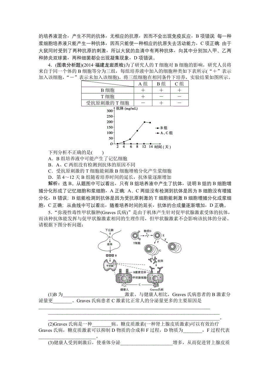 2015年高考总复习（第二轮）&生物（渝闽专用）：专题五第2讲精题在线当堂达标.doc_第2页