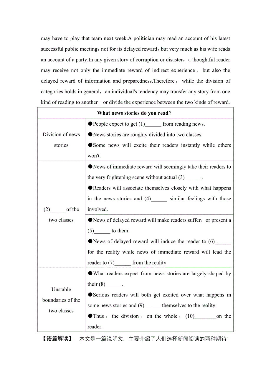 《创新设计》2017届高考英语二轮复习（江苏专用）训练：第三部分 题型强化训练 专题二 阅读理解 第5课时 WORD版含答案.doc_第2页