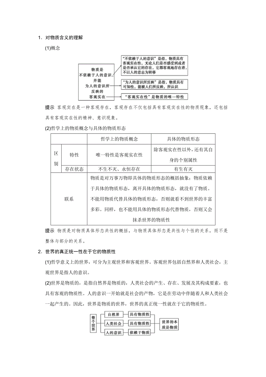 2013届高考政治一轮复习精品书稿：探究世界的本质（人教版必修4）.doc_第3页