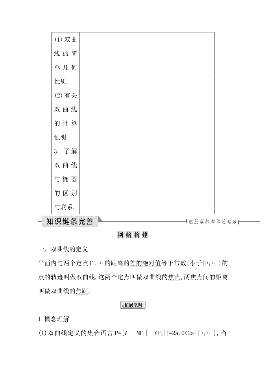 2020届高三数学（浙江专用）总复习讲义：第十二章 第五节　双曲线 WORD版含答案.doc_第2页