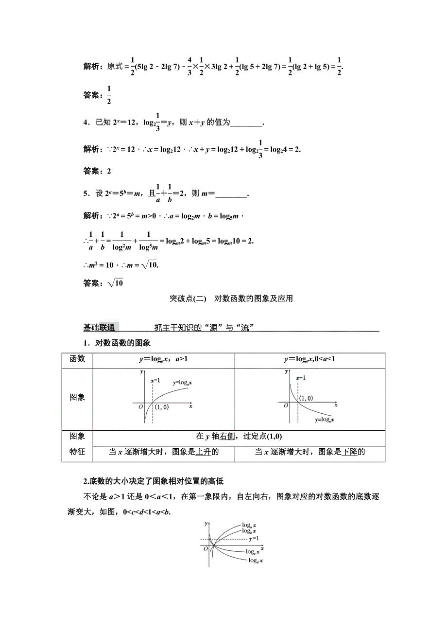 2018届高考数学（理）大一轮复习教师用书：第二章第六节对数与对数函数 WORD版含解析.doc_第3页