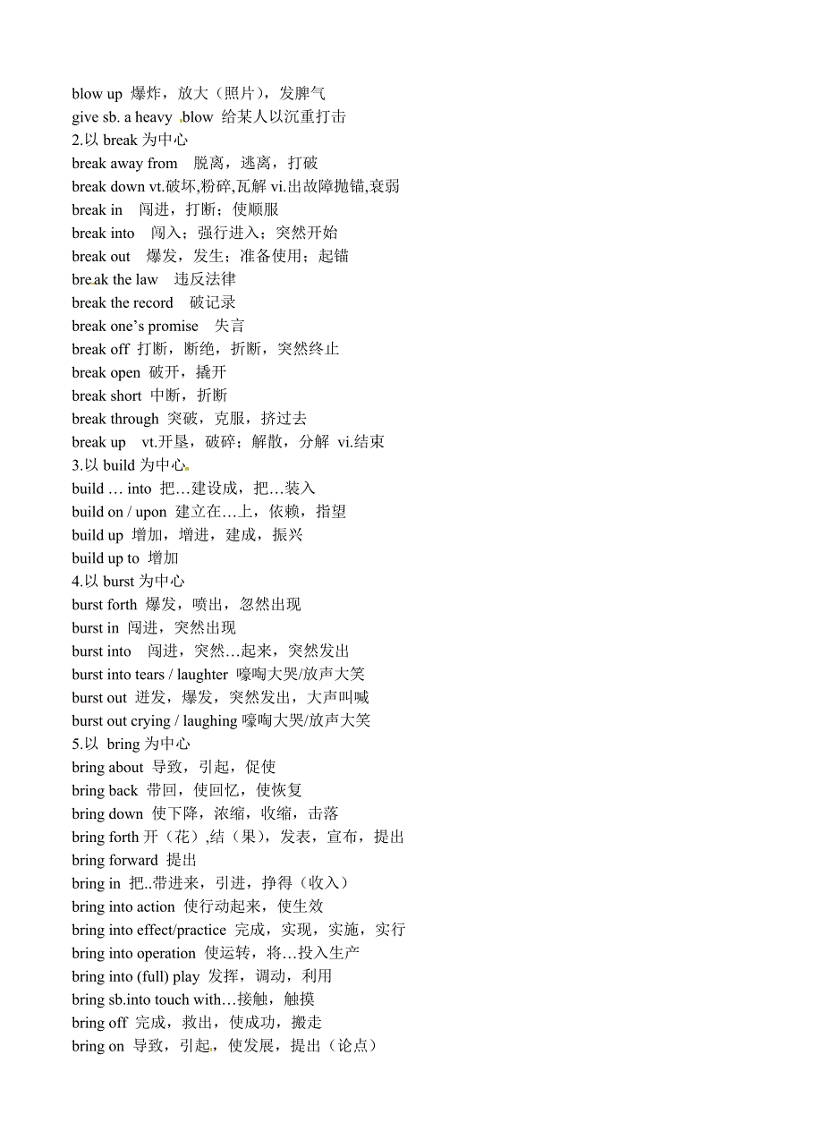 2020届高三英语寒假作业《专题05》动词和动词短语（学）及答案 WORD版含答案.doc_第3页