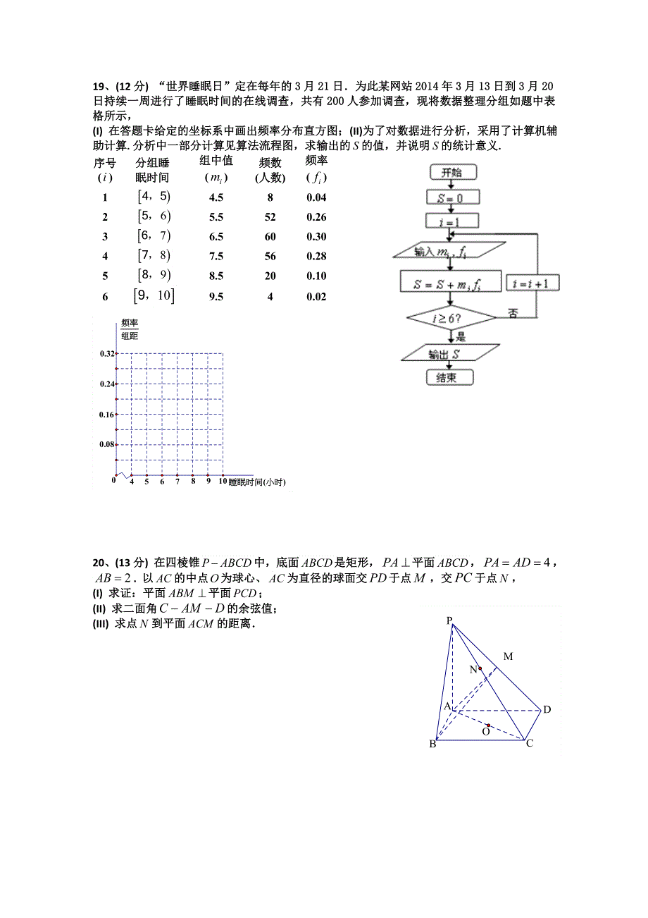 四川省成都七中实验学校2014-2015学年高二12月月考数学（理）试题.doc_第3页