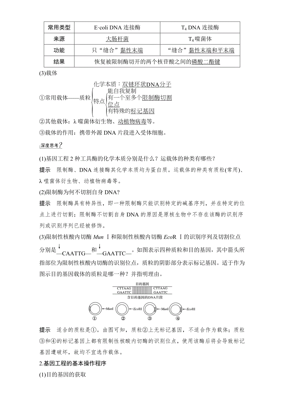 2018届高考生物总复习-教师用书选修3、选修1 知识点 WORD版含解析.doc_第2页