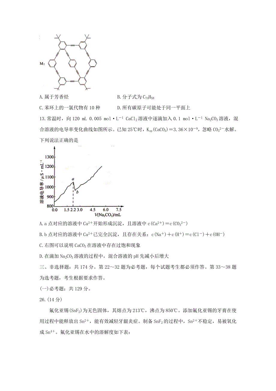 2020届高三化学4月份教学质量测评试题.doc_第3页