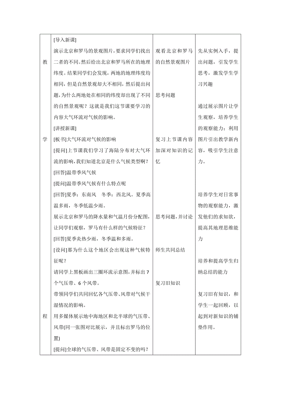 2016-2017学年中图版地理必修一教学设计：2-1大气的热况状与大气运动9 .doc_第2页