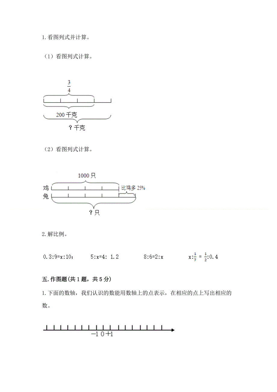 小学六年级下册数学 期末测试卷附答案【综合题】.docx_第3页