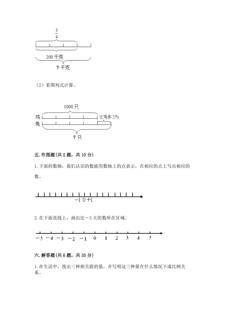 小学六年级下册数学期末必刷卷含完整答案【名校卷】.docx_第3页