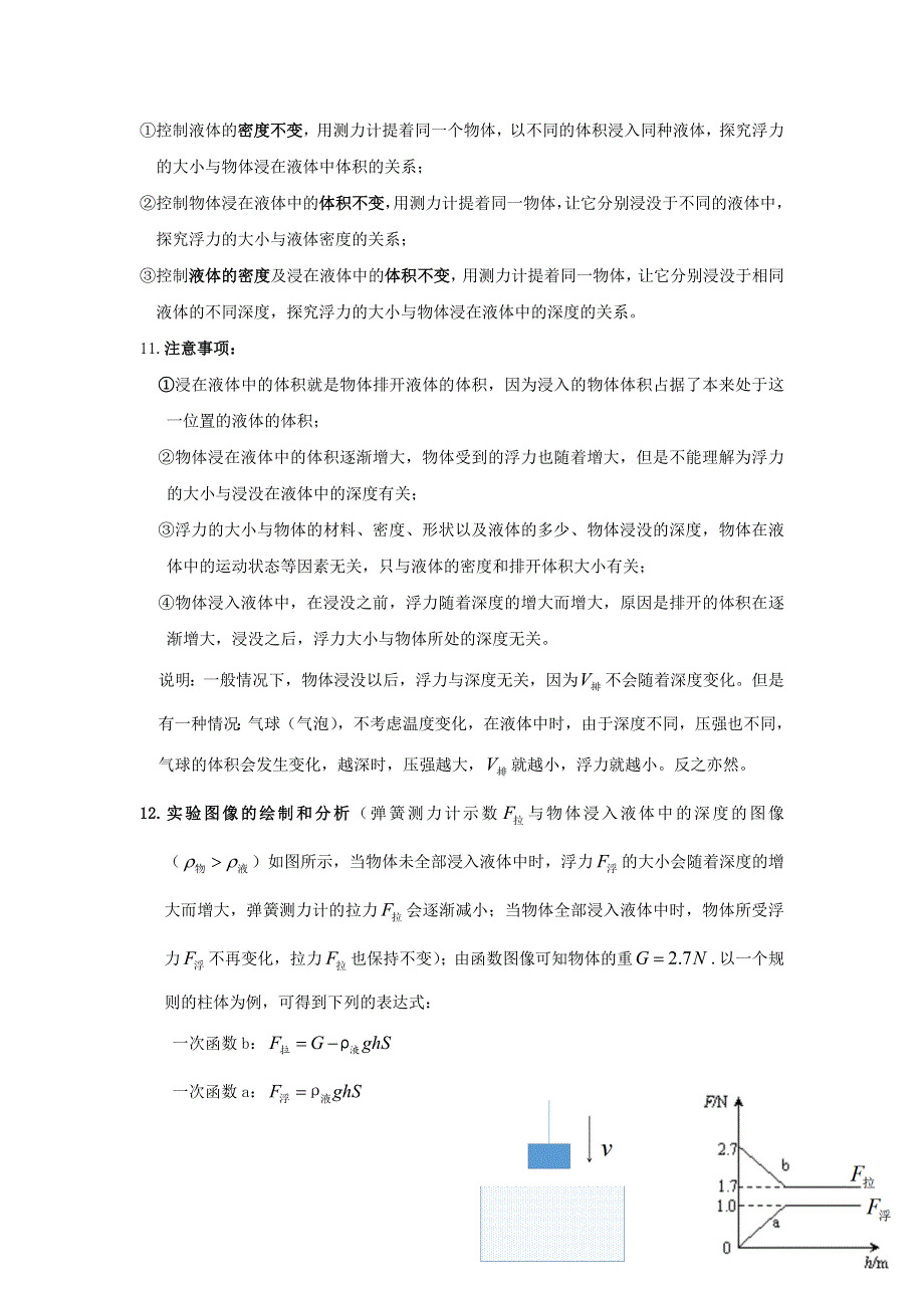 （暑假攻略）2020夏八年级物理核心素养特色专题 第十章《浮力》知识点全攻略.docx_第3页