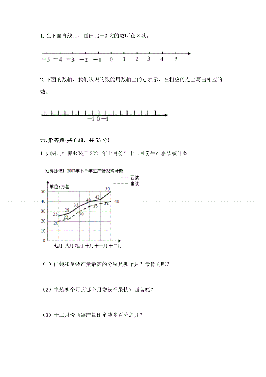 小学六年级下册数学期末必刷题有答案解析.docx_第3页