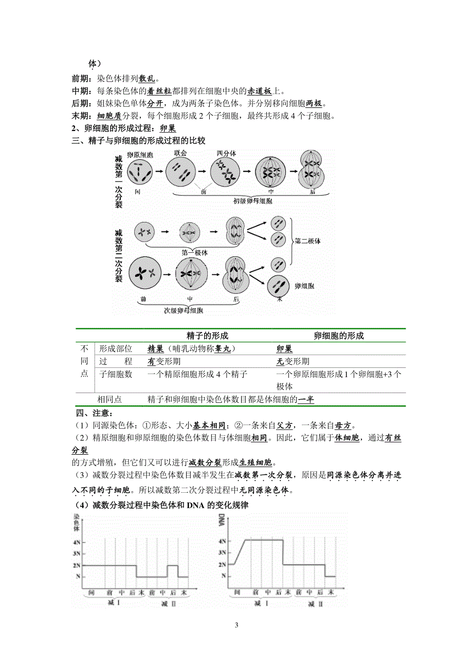 （暑期预习）2021高一生物 必修2知识点汇总（pdf）.pdf_第3页