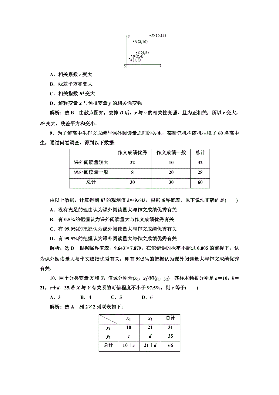 《三维设计》2015-2016学年新课标A版数学选修1-2习题 阶段质量检测（一）.doc_第3页