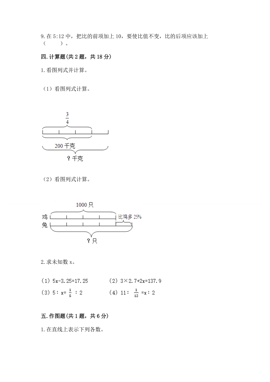 小学六年级下册数学期末测试卷（突破训练）.docx_第3页