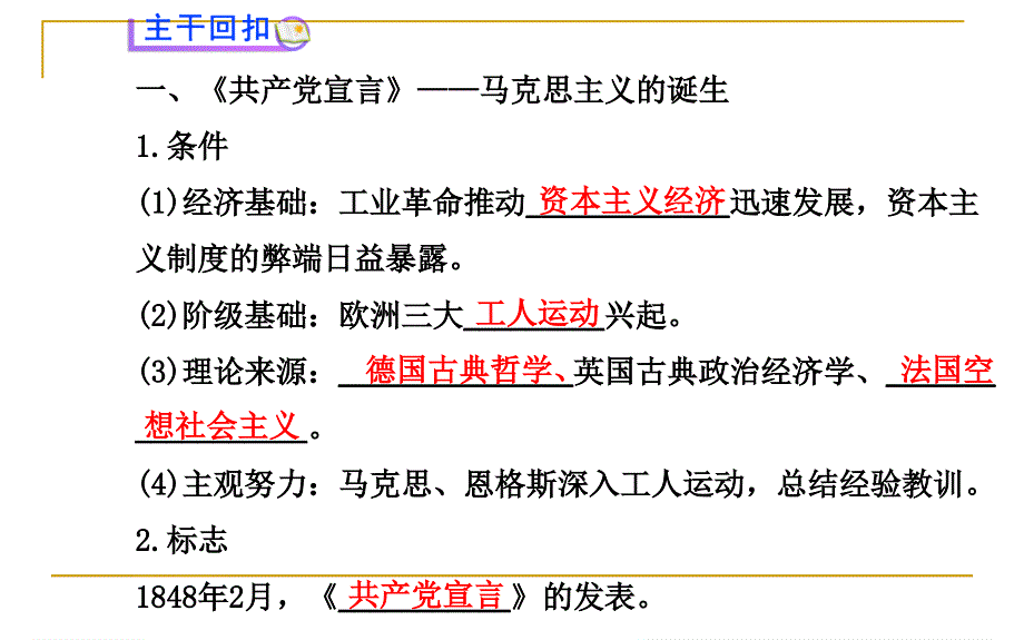 2014高中历史全程复习方略配套课件：专题八解放人类的阳光大道（人民版江苏专用）.ppt_第3页