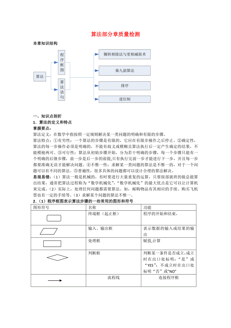 2011年高二数学学案：2.1.1《算法案例分析》（北师大版必修3）.doc_第1页