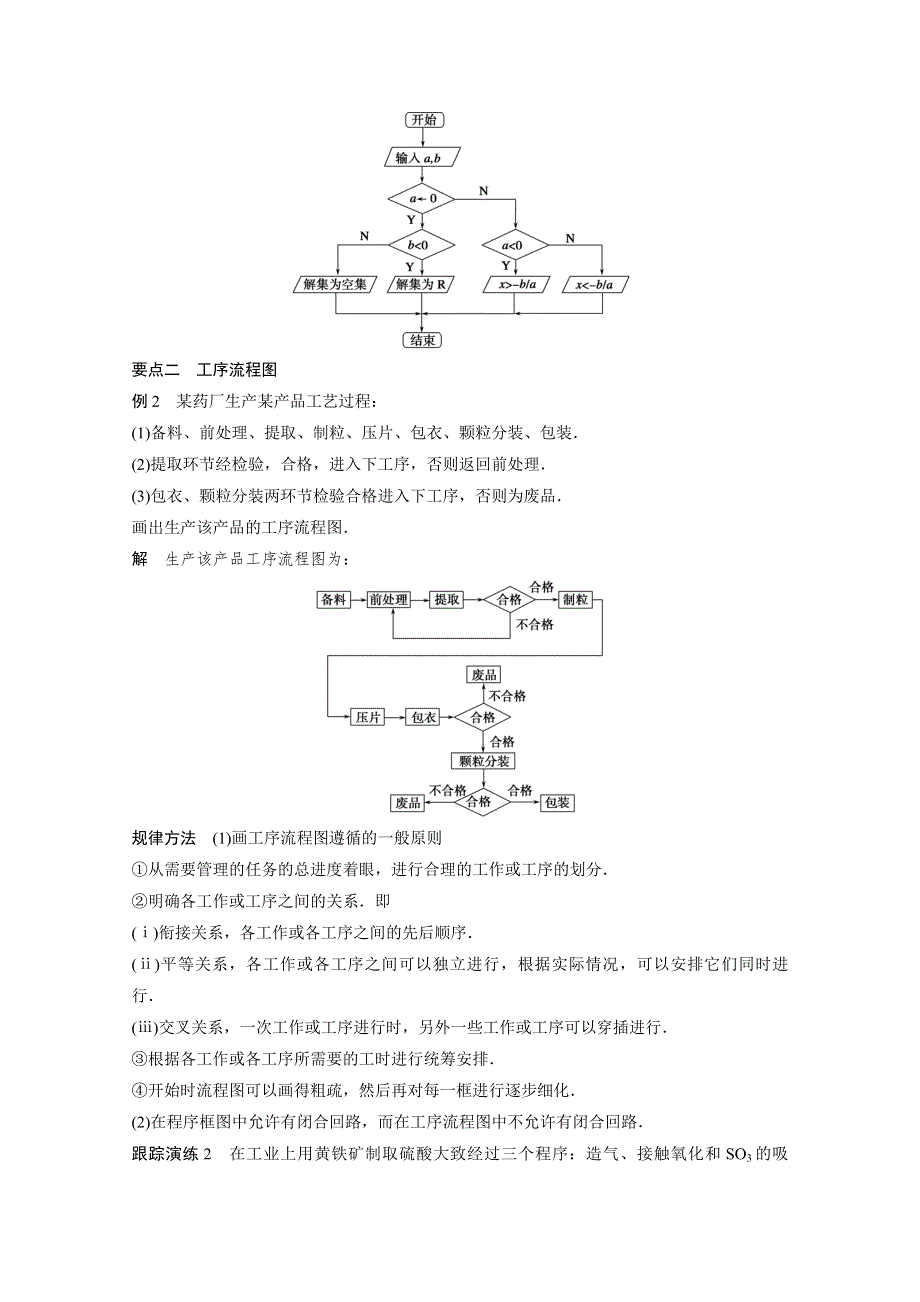 《创新设计》2015-2016学年高中数学（苏教版选修1-2）学案：第4章 框图 4-1（1）.doc_第3页