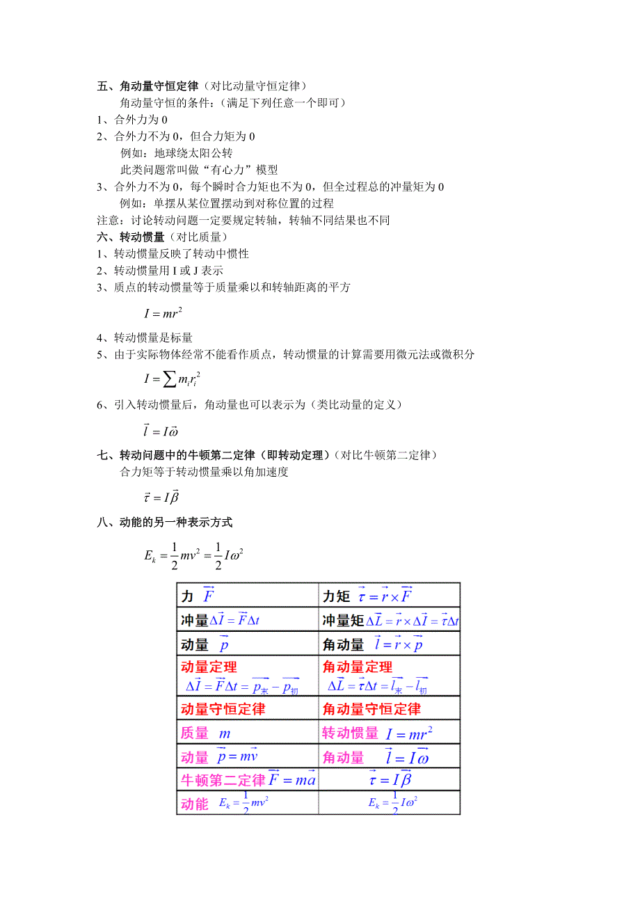 《名校推荐》江苏省南京师范大学附属中学物理竞赛讲义-5.1角动量 .doc_第2页