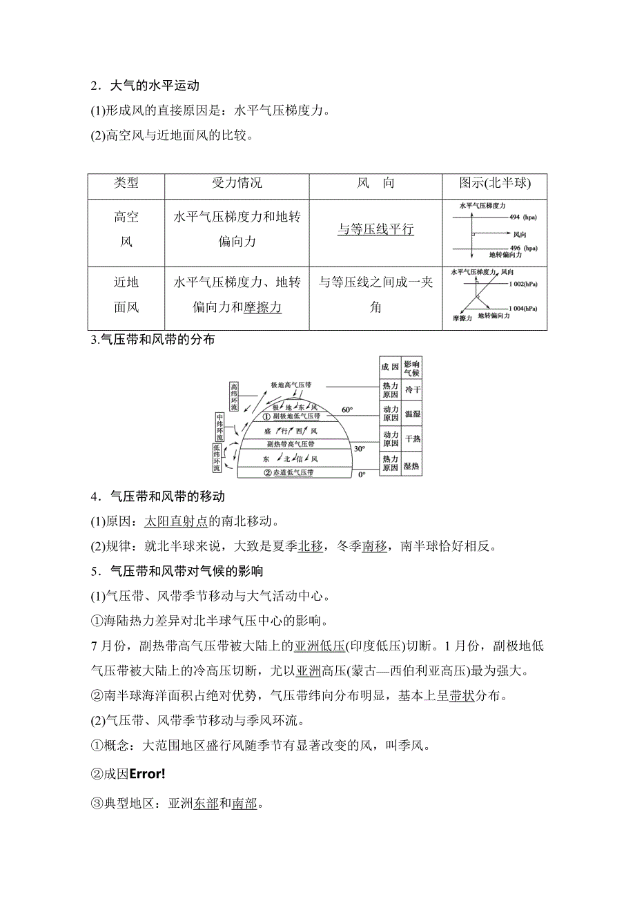 《创新设计》2015届高考地理二轮复习练习：高考倒计时12天　大气运动规律.doc_第2页