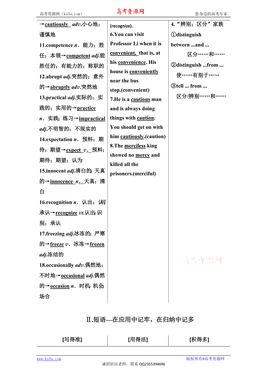 《三维设计》2017届高三英语（人教版新课标）一轮复习导学案选修八 UNIT 3　INVENTORS AND INVENTIONS WORD版含答案.doc_第2页