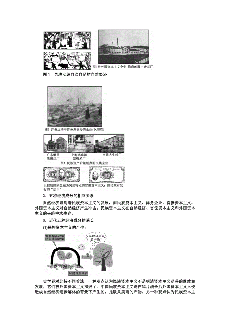 《名校推荐》河北省定州中学人民版2017届高三历史一轮复习自助餐：必修二专题二 近代中国经济结构的变动与资本主义的曲折发展 .doc_第3页