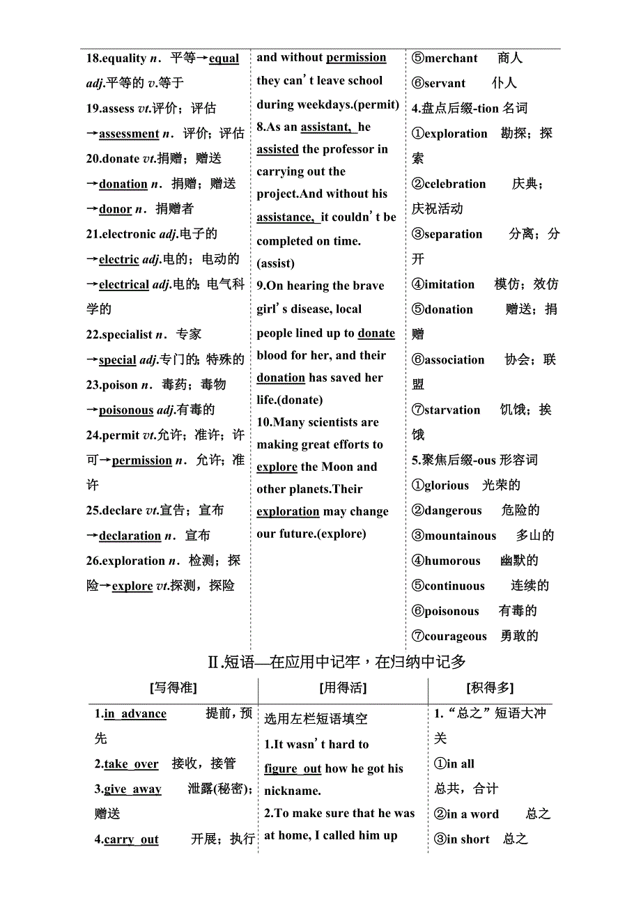 《三维设计》2017届高三英语（北师大版）一轮复习教师用书 选修七：UNIT 20NEW FRONTIERS .doc_第2页