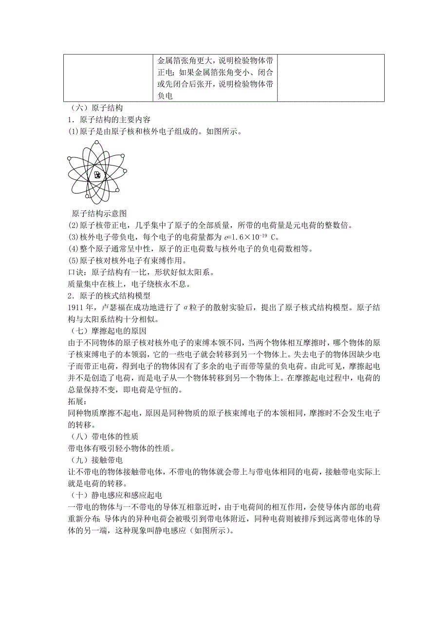 九年级物理全册 第十五章 电流和电路基础知识点 （新版）新人教版.doc_第3页