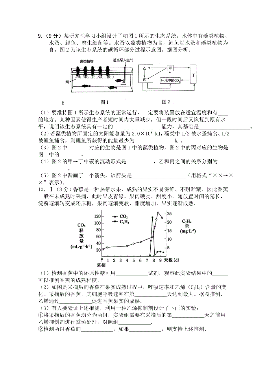 四川省射洪县射洪中学2015届高三下学期开学考试生物试题 WORD版含答案.doc_第3页