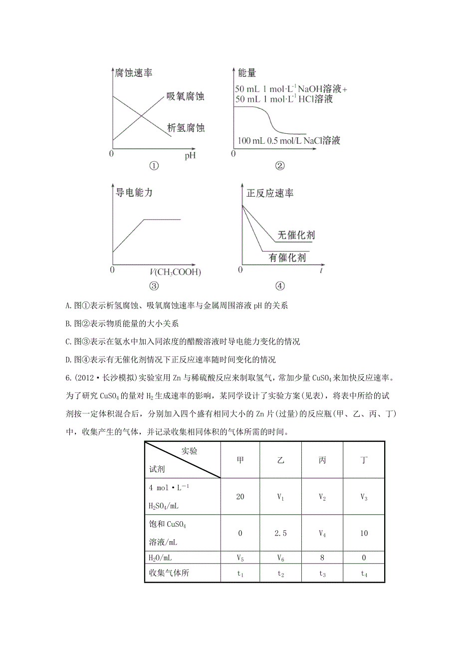 2013届高中化学总复习阶段滚动检测 四WORD版含答案.doc_第2页