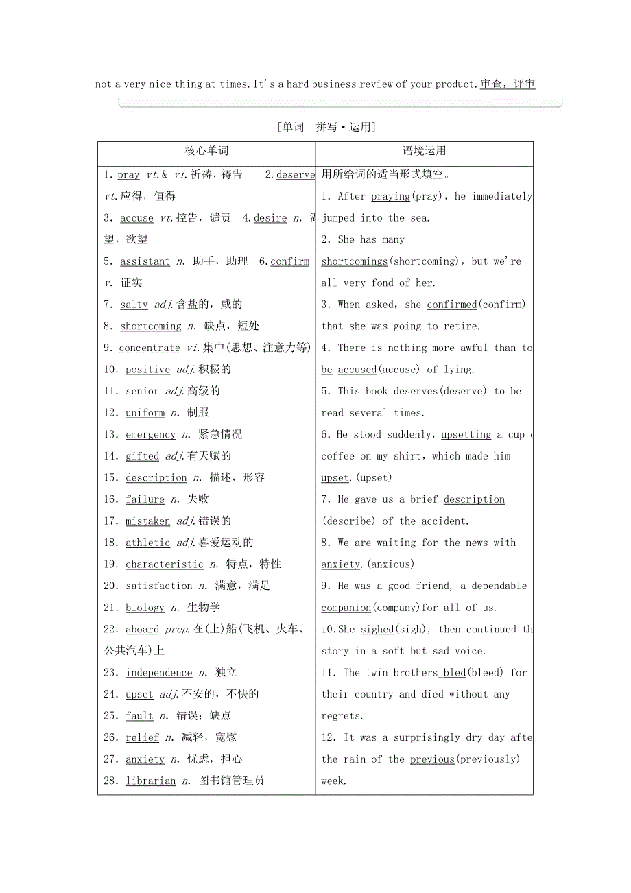 2020-2021学北师大版高中英语必修5教案：UNIT13 PEOPLE WORD版含解析.doc_第2页