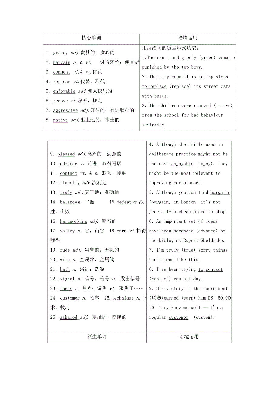 2020-2021学北师大版高中英语必修4教案：UNIT10 MONEY WORD版含解析.doc_第2页