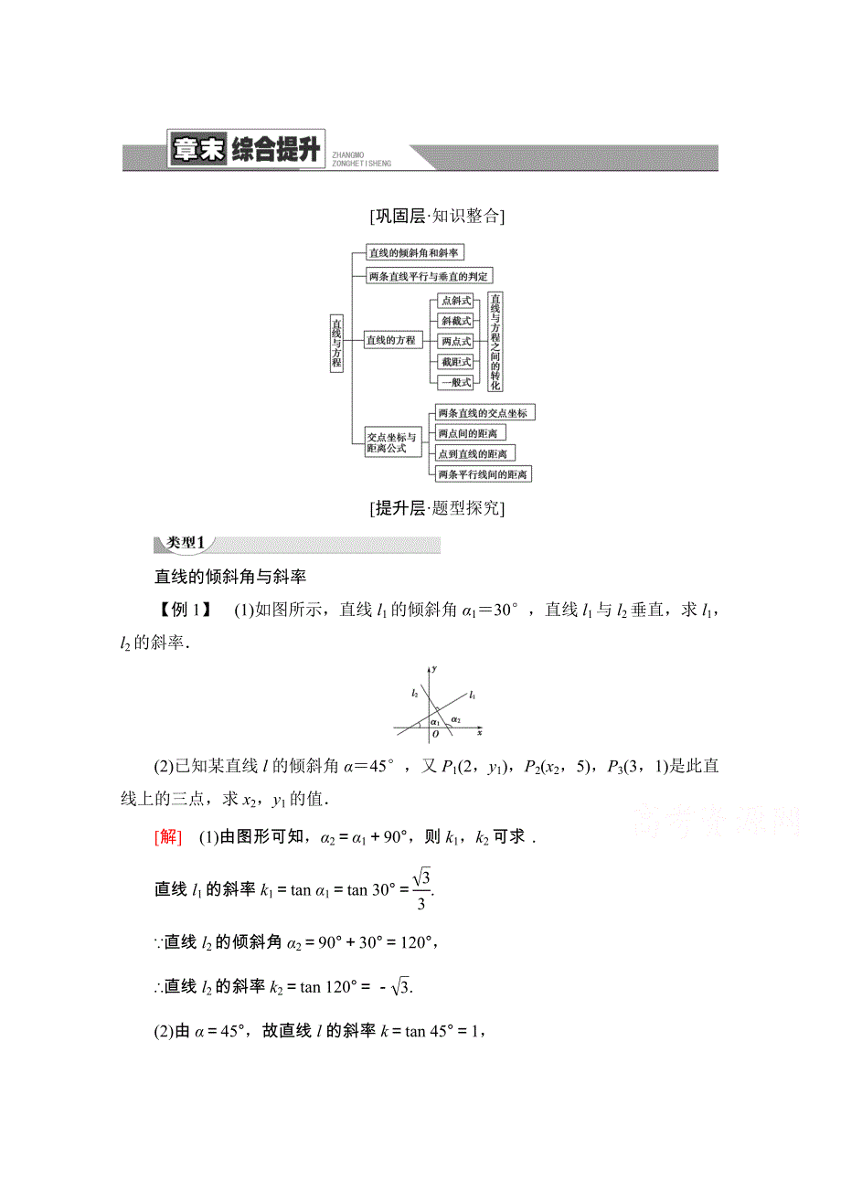 2020-2021学年人教A版数学必修2学案：第3章 章末综合提升 WORD版含解析.doc_第1页