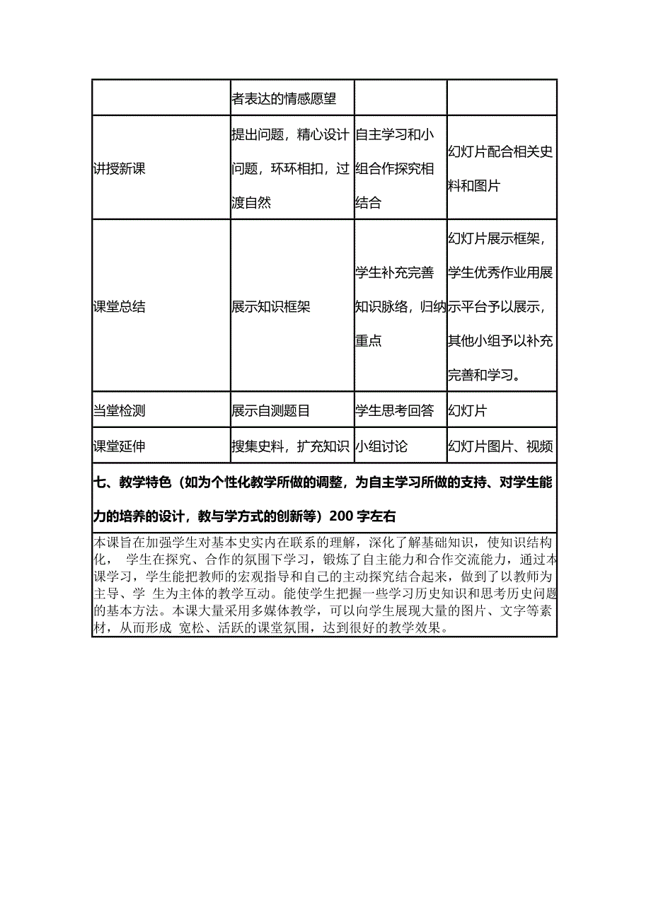 2015年山东教师全员远程研修优秀作业 高中历史岳麓版选修一教案 第6课 王安石变法2.doc_第3页