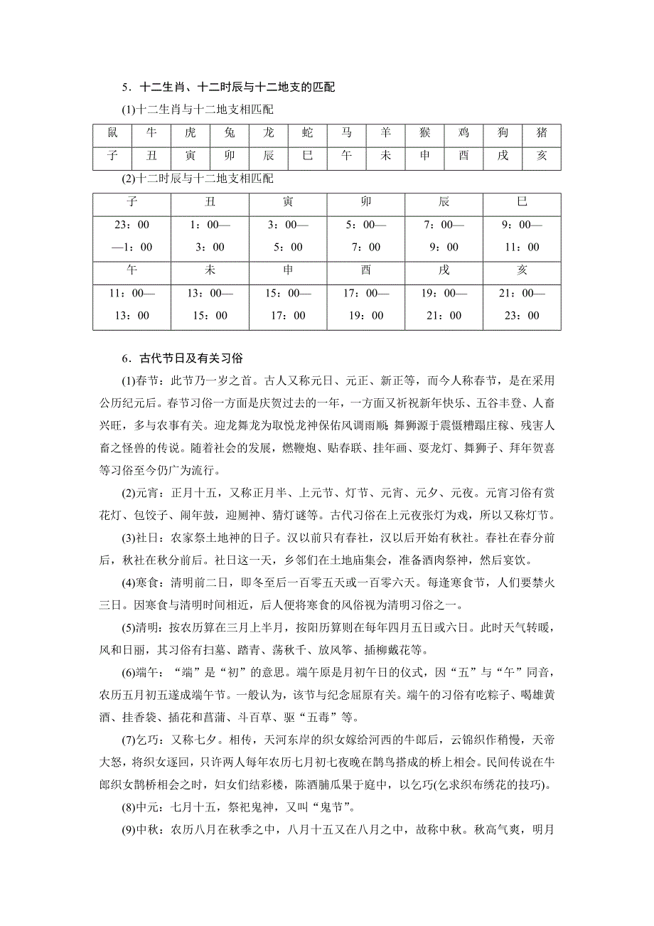 2018大二轮高考总复习历史（通史版）文档：专题05 考前必知的九大文史知识 WORD版含解析.doc_第3页