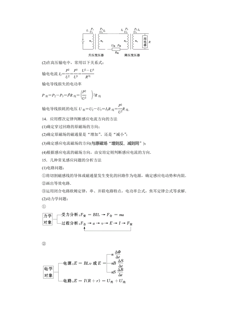 2018大二轮高考总复习物理文档：考前第4天　电路与电磁感应 WORD版含答案.DOC_第2页