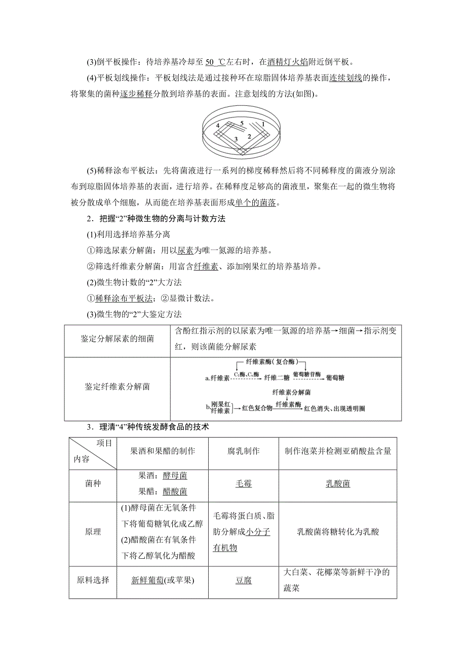 2018大二轮高考总复习生物文档：第01部分 专题08 生物技术实践 整合考点23 微生物的培养与应用及传统发酵技术的应用 WORD版含解析.DOC_第2页